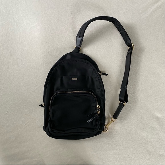 Tumi Bags Tumi Voyageur Anna Nylon Sling Bag In Black Poshmark